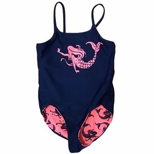 Wonder Nation 4-5 Swimsuit Mermaids  Reversible